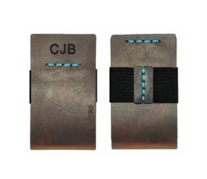 Front and back view of wallet