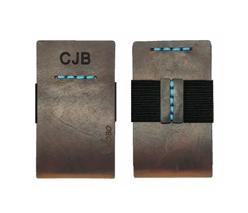 Front and back view of wallet