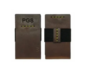 Front and back view of wallet